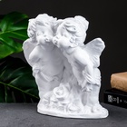 Фигура гипс «Ангел и Фея с розой», белый, 12×26×24 см 793889