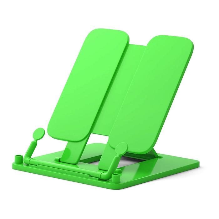 Подставка для книг, ErichKrause Neon Solid, пластиковая, зелёная - Фото 1