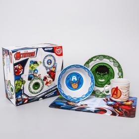 {{photo.Alt || photo.Description || 'УЦЕНКА Набор посуды «Марвел», Мстители, кружка 200 мл, тарелка 17 см, салатник 360 мл'}}