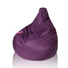 Кресло-мешок "Капля", d85/h130, цвет фиолетовый - фото 290852102