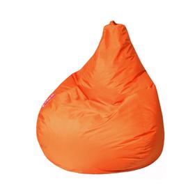 Кресло-мешок "Капля", d100/h140, цвет оранжевый