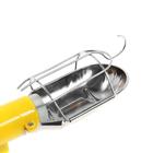 Светильник переносной Luazon Lighting с выключателем под лампу E27, 5 метров, желтый - Фото 2