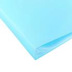 Папка А4 Calligrata, 80 прозрачных вкладышей, 700 мкм, бирюзово-голубой - Фото 4