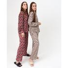 Комплект женский (рубашка, брюки) KAFTAN «Геометрия» р. 44-46, бордовый - Фото 6