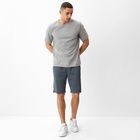 Шорты мужские MINAKU: Casual collection MAN цвет графит меланж, р-р 54 6935868 - фото 13972045
