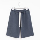Шорты мужские MINAKU: Casual collection MAN цвет графит меланж, р-р 54 6935868 - фото 13972048