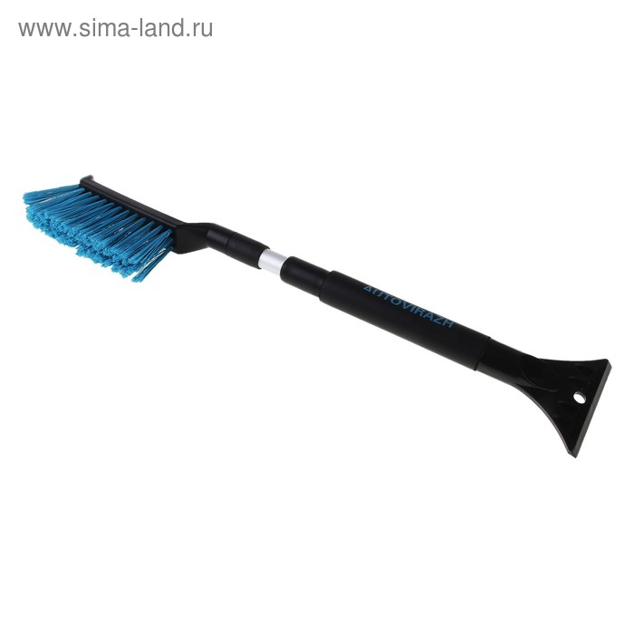 Щетка сметка, со скребком, Exclusive, телескопическая, 56-69 см - Фото 1
