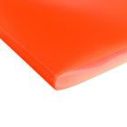 Папка с 60 вкладышами А4, 500 мкм, Calligrata, неон, оранжевая - Фото 4