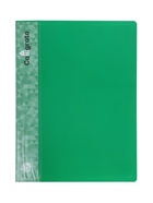 Папка с 60 вкладышами А4, 500 мкм, Calligrata, карман на корешке, зелёная - Фото 2
