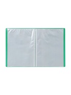 Папка с 60 вкладышами А4, 500 мкм, Calligrata, карман на корешке, зелёная - Фото 3