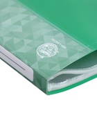 Папка с 60 вкладышами А4, 500 мкм, Calligrata, карман на корешке, зелёная - Фото 5