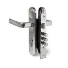 Замок врезной «Апекс» с ручками 1026/60-CR, цвет хром, м/о 61.5 мм - Фото 1