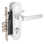 Замок врезной «Апекс» с ручками 1026/60-CR, цвет хром, м/о 61.5 мм - Фото 2