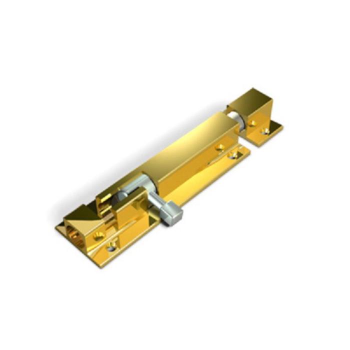 Шпингалет накладной "Апекс" DB-05-100-G, цвет золото (500-100-G) - Фото 1