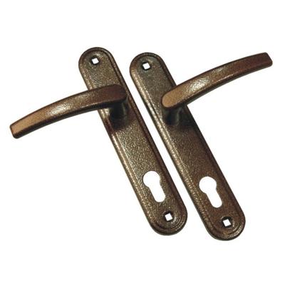 Комплект ручек «Гардиан» 4132 Соната медный антик. к замку Гардиан 1211.3211