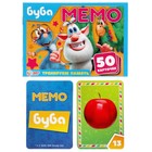 Игра карточная Мемо «Буба», 50 карточек 65х95 мм - Фото 3