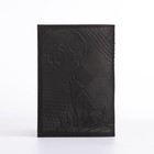 Обложка для паспорта, цвет чёрный - Фото 2