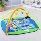 Развивающий коврик с дугами «Арктика», 100х87 см, 4 игрушки, Дельфин - Фото 1