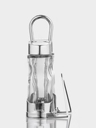 Набор для специй Доляна «Эксклюзив», 40 мл, 2 предмета: солонка, перечница, салфетница - подставка, стекло, пластик, прозрачный - Фото 3