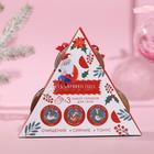 Подарочный набор косметики «С Новым Годом», скраб для тела, 3 х 60 мл, аромат кофе, манго, миндаля, ЧИСТОЕ СЧАСТЬЕ - Фото 5