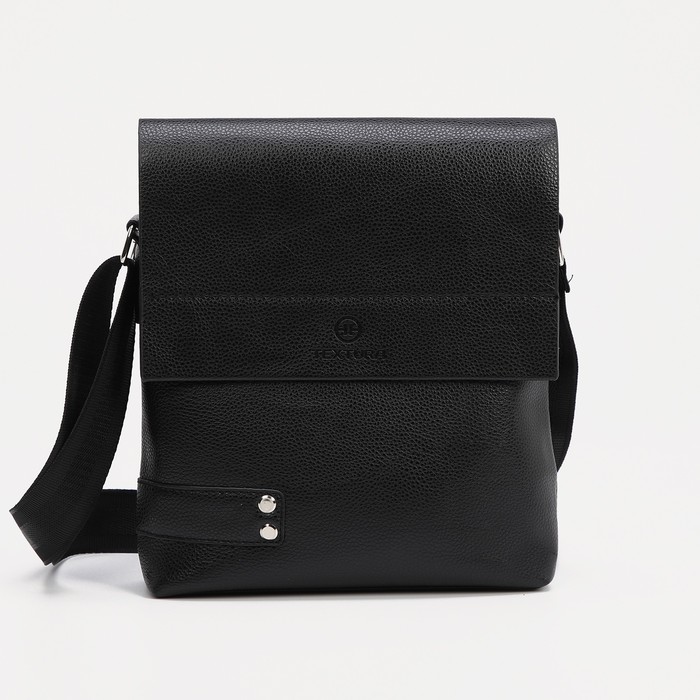 Сумка мужская, цвет черный - Фото 1