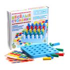 Мозаика деревянная «Весёлые столбики» 25 элементов - Фото 1