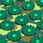 Аппликатор «Кузнецова - Настоящему мужику», 70 колючек, плёнка, 23×32 см, зелёный - Фото 5