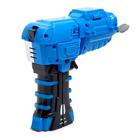 Робот с трансформацией «Шуруповёрт», работает от батареек, цвет синий - Фото 7