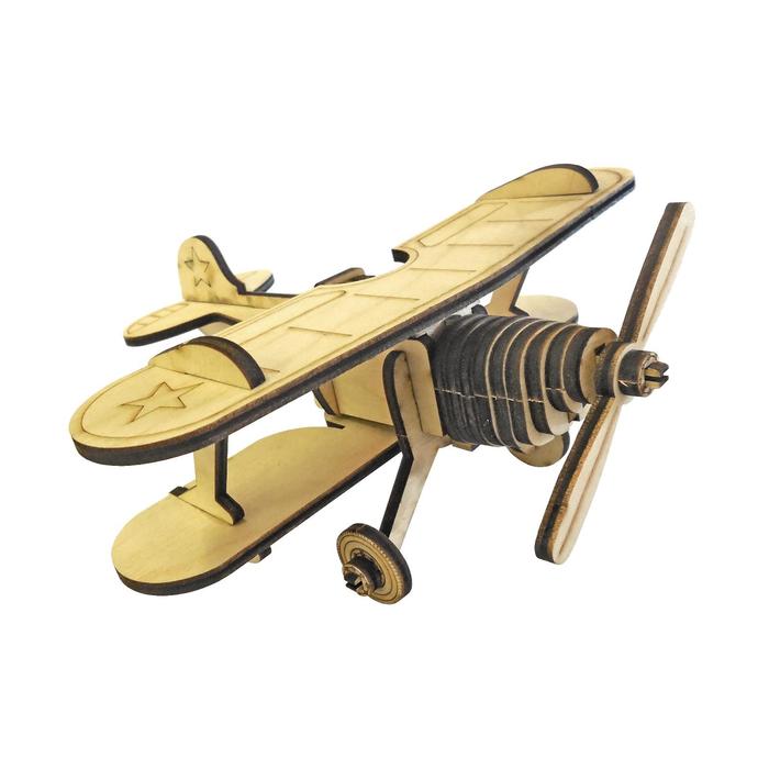 Cборная модель «Самолёт» 29 деталей - Фото 1