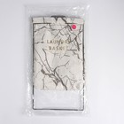 Корзина для белья складная Доляна «Монро», 40×26×50 см, белая - Фото 5