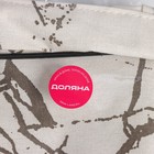 Корзина для белья складная Доляна «Монро», 40×26×50 см, белая - Фото 6