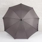 Зонт - трость полуавтоматический «Однотонный», ветроустойчивый, 9 спиц, R = 51 см, цвет МИКС - Фото 6