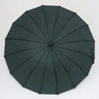 Зонт - трость полуавтоматический «Однотонный», 16 спиц, R = 48 см, цвет МИКС - Фото 11