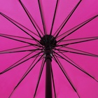 Зонт - трость полуавтоматический «Однотонный», 16 спиц, R = 46 см, цвет МИКС - фото 9304874