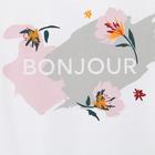 Футболка женская укор. KAFTAN "Цветы" р. 48-50 - фото 37308482