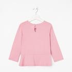 Школьная блузка для девочки, цвет розовый, рост 122 см - Фото 6