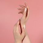 Типсы для наращивания ногтей, 100 шт, форма балерина, полное покрытие, в контейнере, цвет молочный - Фото 2