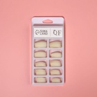 Типсы для наращивания ногтей, 100 шт., форма балерина, полное покрытие, в контейнере, молочные - Фото 6