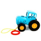 Каталка «Синий трактор», 15 песен и звуков, свет - фото 9169693