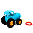 Каталка «Синий трактор», 15 песен и звуков, свет - Фото 5