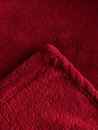 Плед «Этель», 180×200 см, корал-флис, бордовый - Фото 7