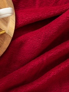 Плед «Этель», 180×200 см, корал-флис, бордовый - Фото 3