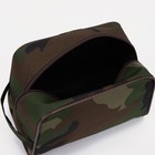 Косметичка дорожная на молнии «Бако текстиль», с ручкой, цвет камуфляж - Фото 3