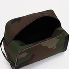 Косметичка дорожная на молнии «Бако текстиль», с ручкой, цвет камуфляж - Фото 4
