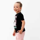 Футболка детская "Minnie" Минни Маус, рост 86-92, чёрный - Фото 3