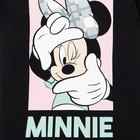 Футболка детская "Minnie" Минни Маус, рост 98-104, цвет чёрный 6255062 - фото 1645882