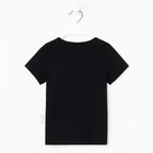 Футболка детская "Minnie" Минни Маус, рост 110-116, цвет чёрный - Фото 12