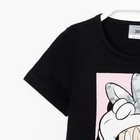 Футболка детская "Minnie" Минни Маус, рост 110-116, цвет чёрный - Фото 10