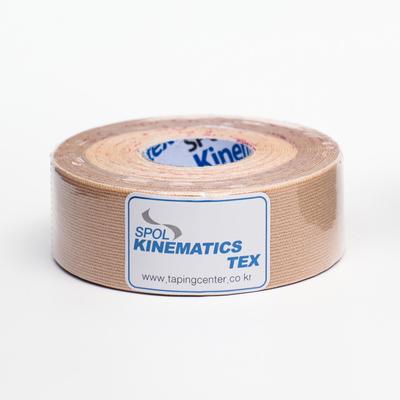 Кинезио тейп Spol Tape корейский, 2.5 см × 5 м, бежевый