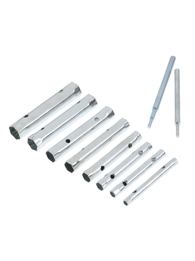 УЦЕНКА Набор ключей торцевых трубчатых ТУНДРА, 10 предметов